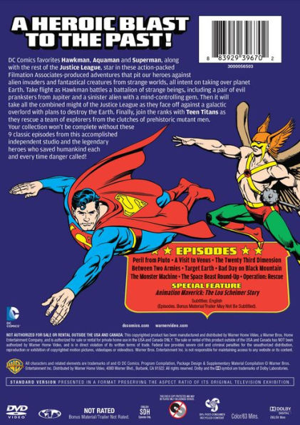 DC Comics Super Heroes: The Filmation Adventures, Vol. 2