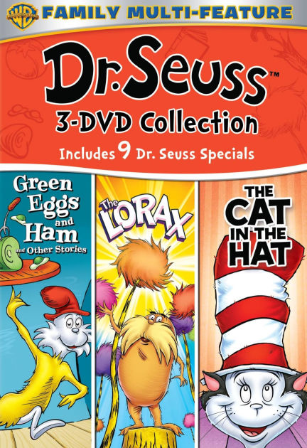 Dr. Seuss 3-DVD Collection [3 Discs] by Dr Seuss Triple Feature | DVD ...