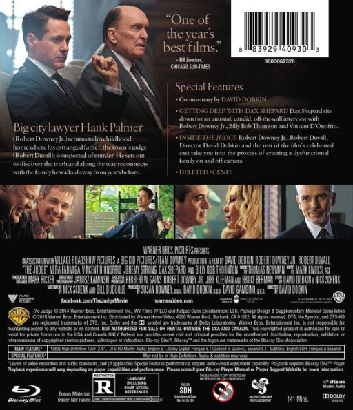 The Judge [Blu-ray]