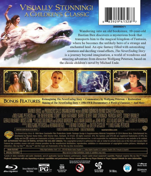 The Neverending Story [30th Anniversary] [Blu-ray]