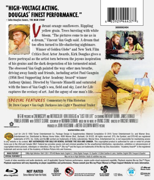 Lust for Life [Blu-ray]