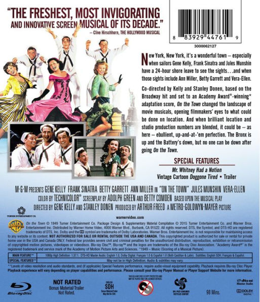 On the Town [Blu-ray]