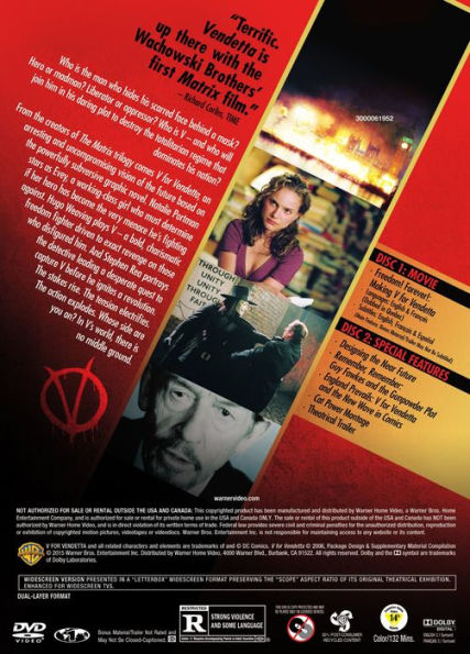 V for Vendetta [Special Edition] [2 Discs]