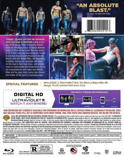 Magic Mike 3-Film Collection : Magic Mike / Magic Mike XXL / Magic Mike's  Last Dance [ DVD 2-Pack ]