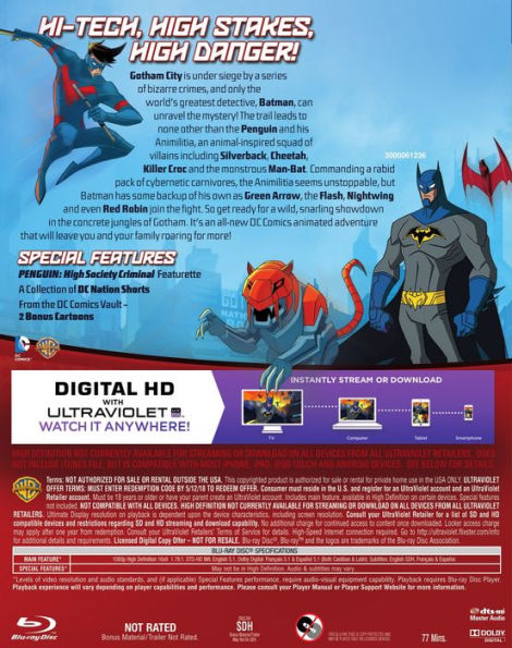 Batman Unlimited: Animal Instincts [Blu-ray]