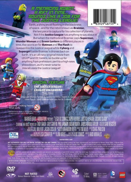 LEGO DC Comics Super Heroes: Justice League - Cosmic Clash [With Figurine]