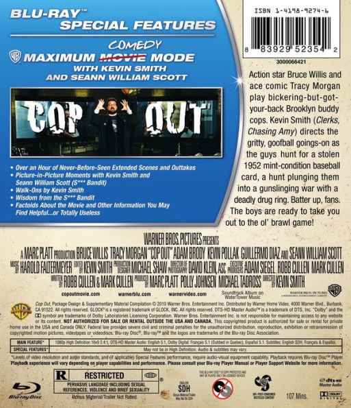 Cop Out [Blu-ray]