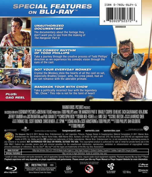 The Hangover Part II [Blu-ray]