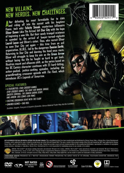 Arrow: The Complete Fourth Season [5 Discs]