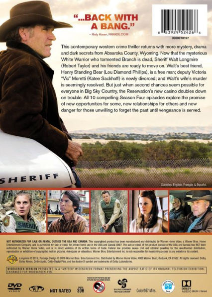 Longmire: The Complete Fourth Season [2 Discs]