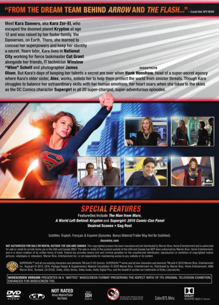 Supergirl: The Complete First Season [5 Discs]