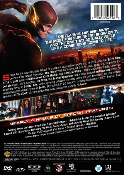 The Flash: The Complete Second Season [6 Discs]