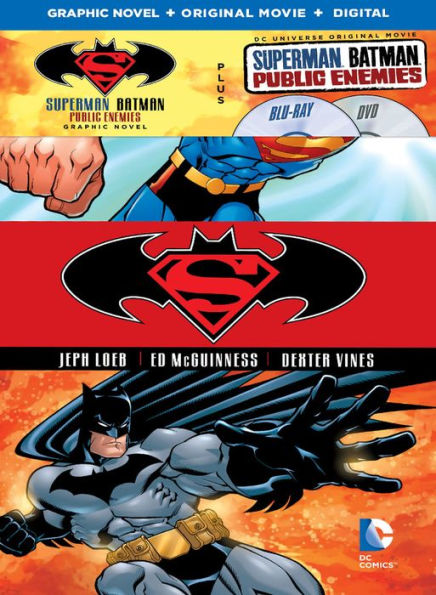 Superman/Batman: Public Enemies [Includes Graphic Novel] [Includes Digital Copy] [Blu-ray/DVD]