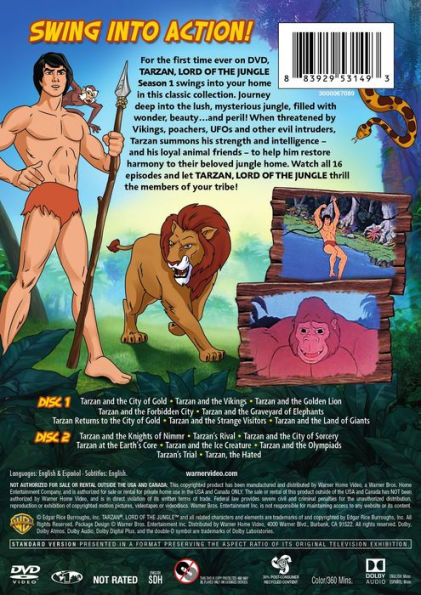 Tarzan: Lord of the Jungle - Season 1 [2 Discs]