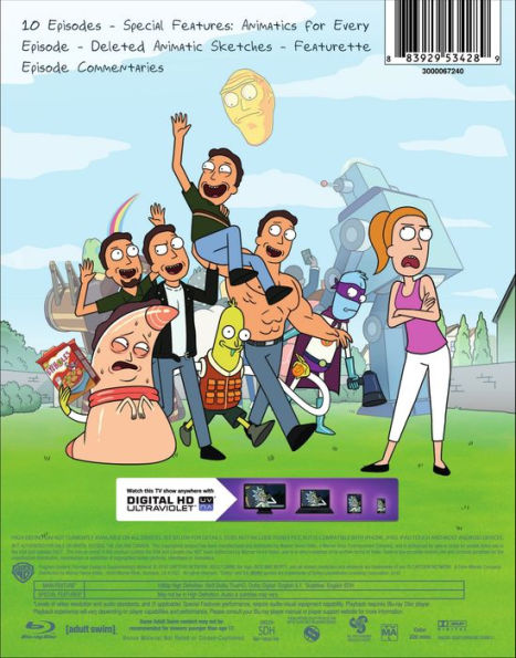 Rick and Morty: Season 2 [Blu-ray]