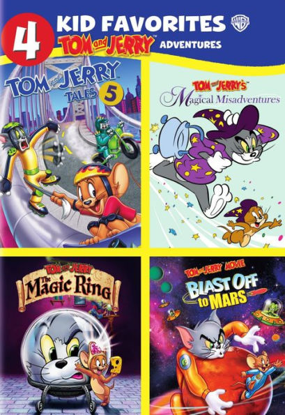 4 Kid Favorites: Tom and Jerry Adventures [4 Discs]