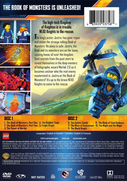 by eksplicit At opdage Lego Nexo Knights: Season 1 | DVD | Barnes & Noble®