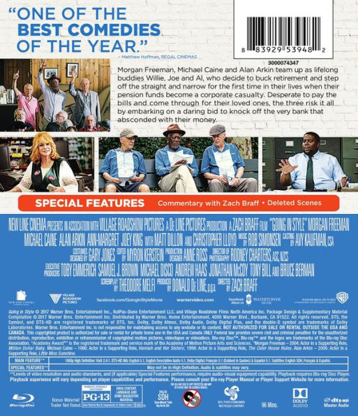 Going in Style [Blu-ray]