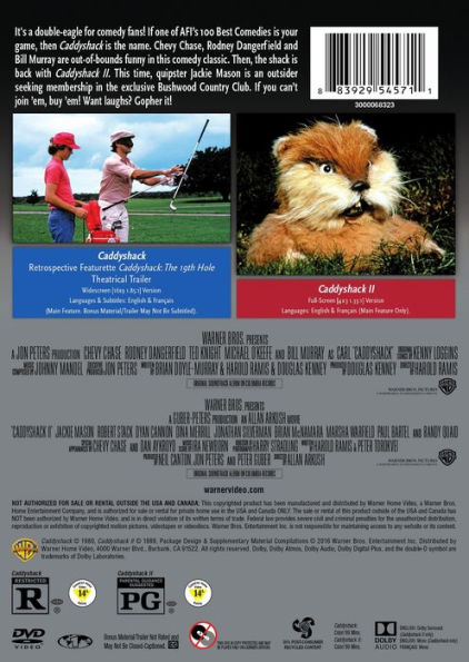 Caddyshack/Caddyshack 2 [2 Discs]