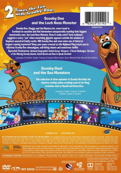 Scooby-Doo and the Loch Ness Monster/Scooby-Doo and the Sea Monsters