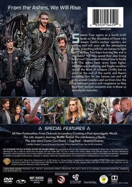 The 100: The Complete Fourth Season