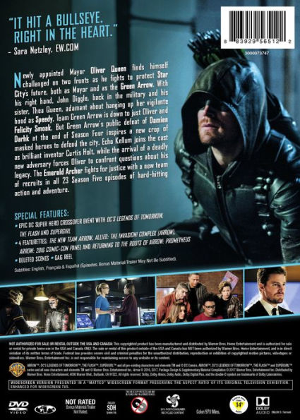 Arrow: The Complete Fifth Season