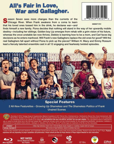 Shameless: The Complete Seventh Season [Blu-ray]