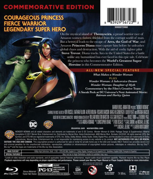 Wonder Woman [Commemorative Edition] [Blu-ray]