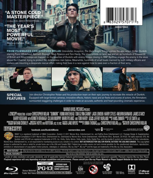 Dunkirk [Blu-ray]