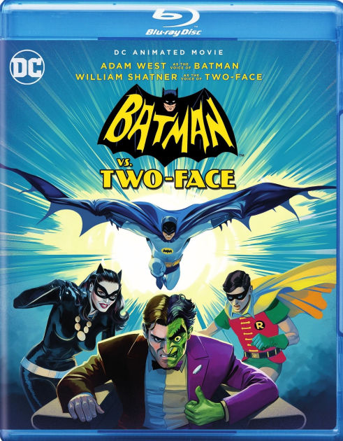 Batman vs. Two-Face by Rick Morales, Rick Morales, Adam West, Burt Ward,  William Shatner | Blu-ray | Barnes & Noble®