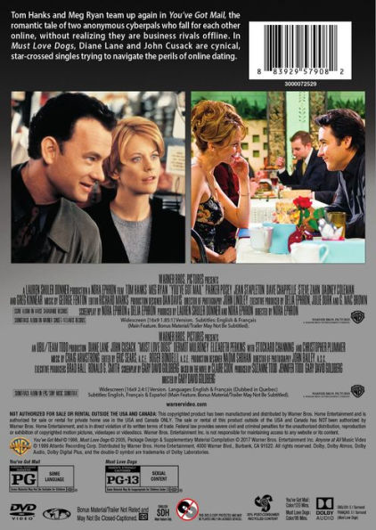 You've Got Mail/Must Love Dogs [2 Discs]