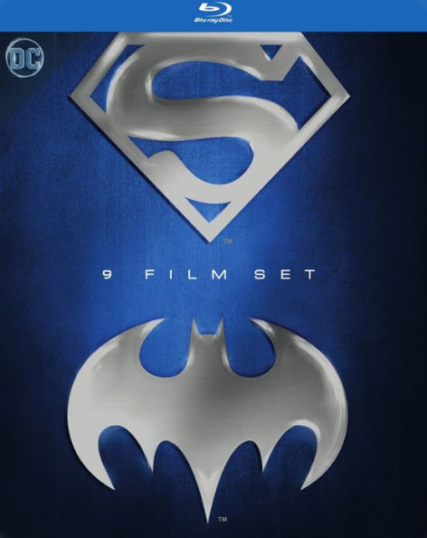 Batman and Superman: 9-Film Set [Blu-ray]