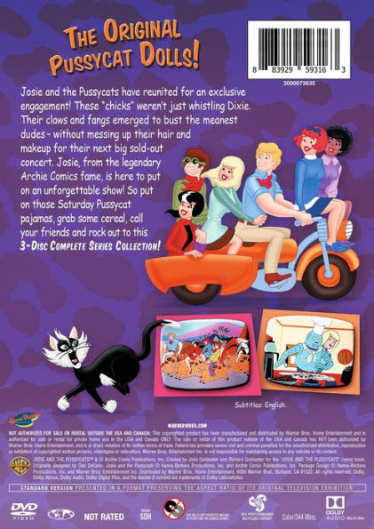 Josie and the Pussycats: The Complete Series [3 Discs]