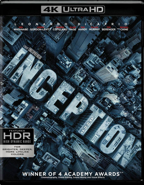 Inception [4K Ultra HD Blu-ray/Blu-ray]