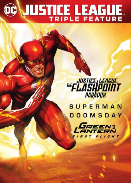 Justice League Triple Feature: Flashpoint Paradox/Superman Doomsday/Green Lantern: First Flight