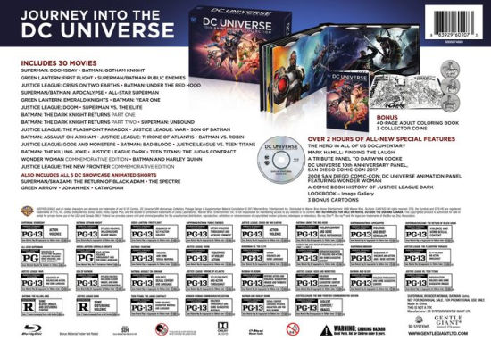 Dc Universe 10Th Anniversary Collection | Blu-ray | Barnes & Noble®