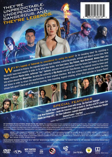 DC's Legends of Tomorrow: The Complete Third Season