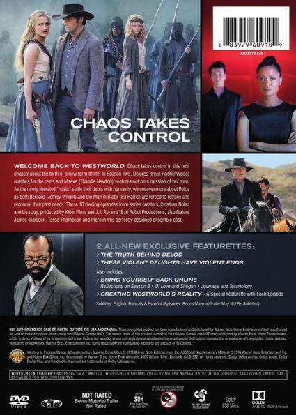 Westworld: The Complete Second Season