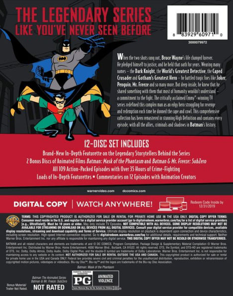 Batman: The Complete Animated Series [Blu-ray]