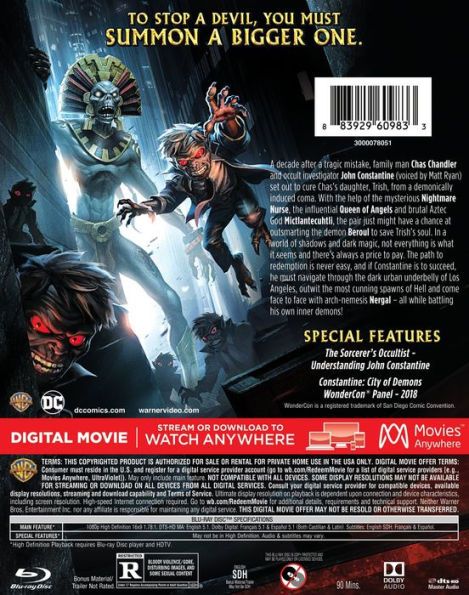Constantine: City of Demons - The Movie [Blu-ray/DVD]