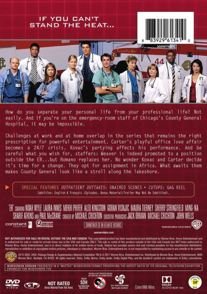 ER: The Complete Ninth Season