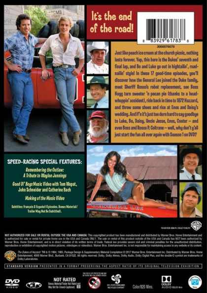 The Dukes of Hazzard: The Complete Seventh Season