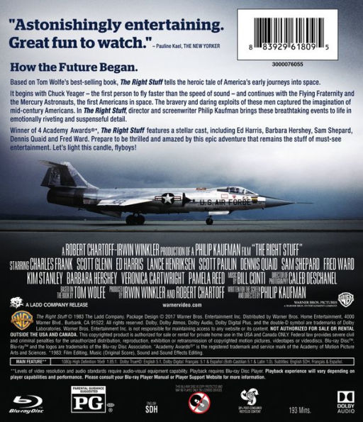 The Right Stuff (Blu-ray)