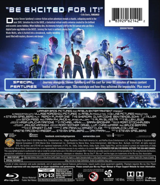 Ready Player One [Blu-ray]