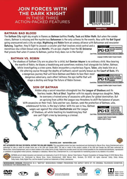 Batman Bad Blood: Triple Feature [3 Discs]