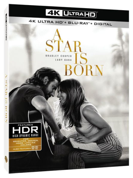 A Star Is Born [4K Ultra HD Blu-ray/Blu-ray]