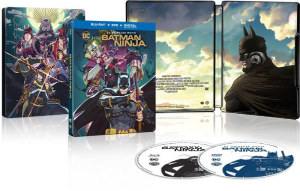 Batman Ninja [SteelBook] [Includes Digital Copy] [Blu-ray/DVD]