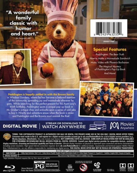 Paddington 2 by Paul King, Hugh Bonneville, Sally Hawkins, Julie