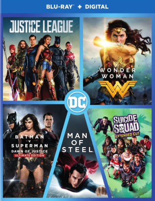 Dc 5 Film Collection By Patty Jenkins Zack Snyder Patty Jenkins Zack Snyder Ben Affleck Gal Gadot Blu Ray Barnes Noble
