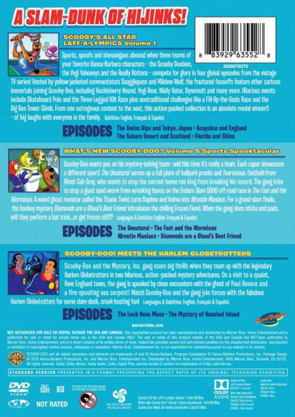 Scooby-Doo! Sports Triple Feature